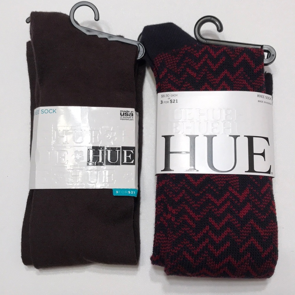 HUE Knee Socks 2 Pair